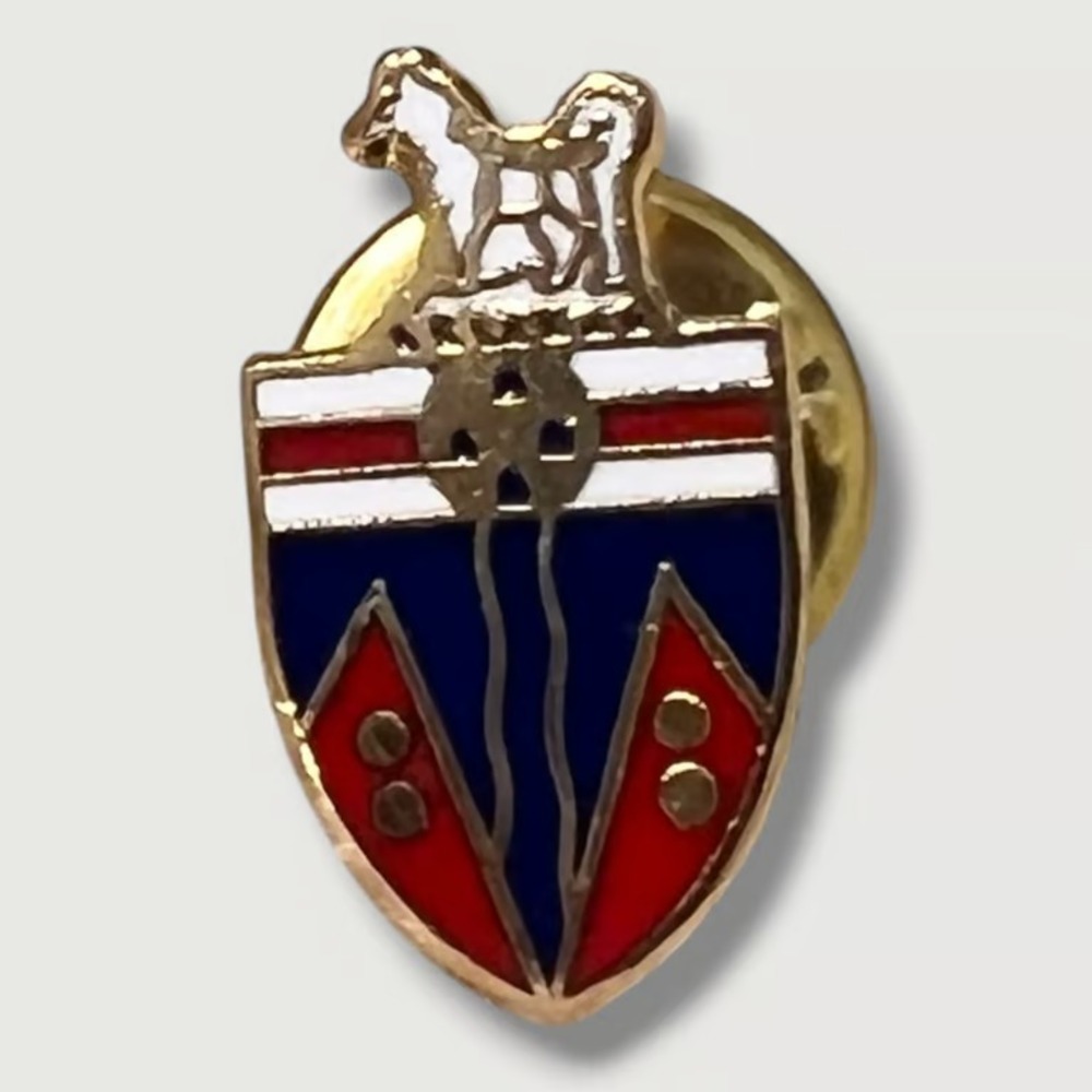Coat of Arms for Yukon Territory Canada Vintage Lapel Vest Hat Pin D19